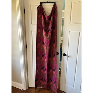 Pashmina Paisley Shawl/Wrap/Scarf - Silk Blend -‎ 70% 30% pink